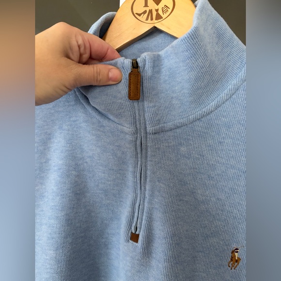 Polo Ralph Lauren Estate-Rib Quarter-Zip Pullover - Size XL - Picture 3 of 7